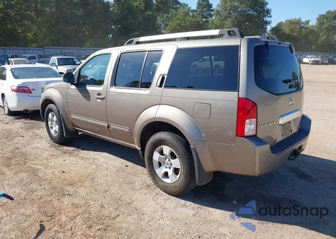 2005 Nissan Pathfinder Xe from USA, damaged, VIN 5N1AR18UX5C763796